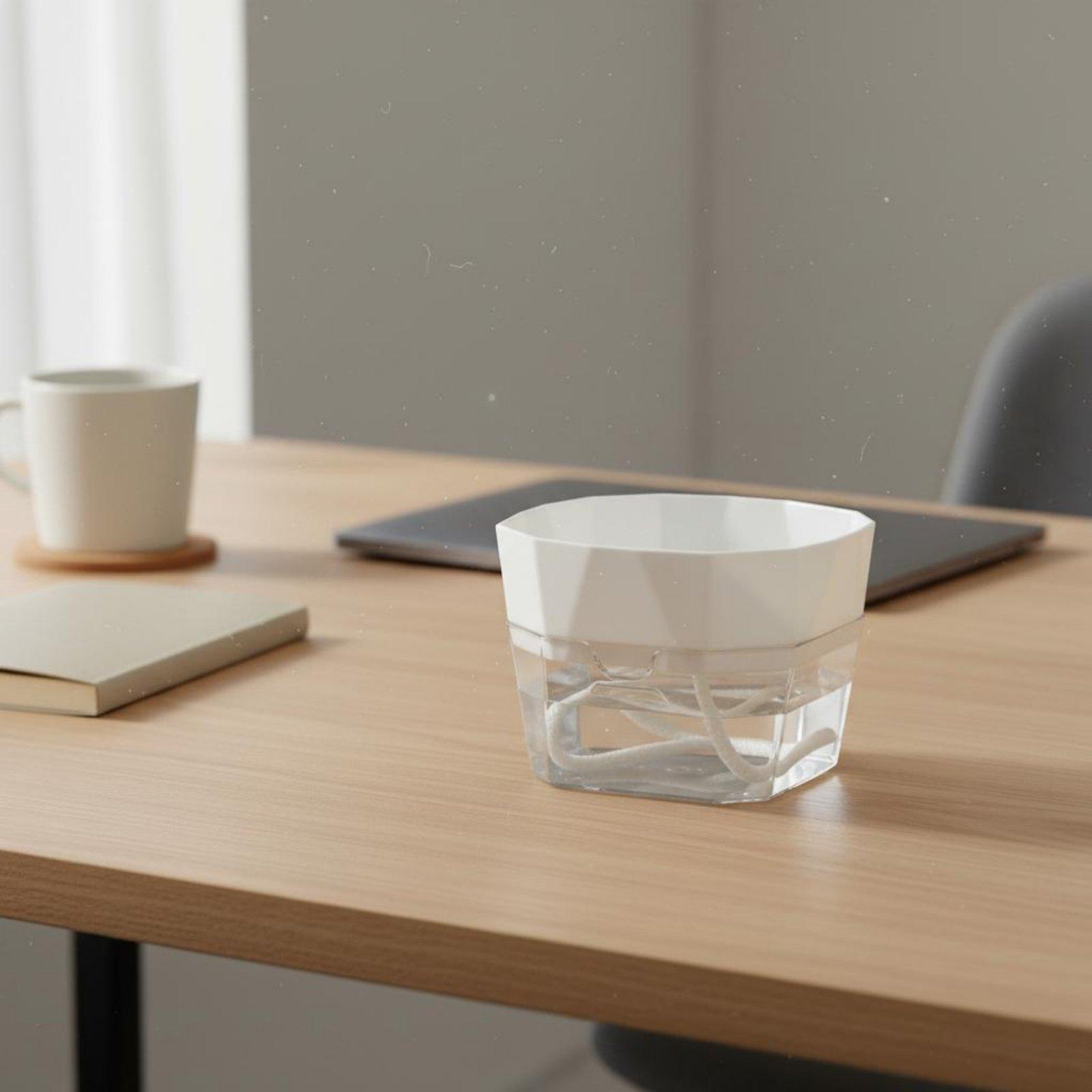 Self-Watering Planter - Hydroponische Vase mit Zwei Schichten, Selbstbewässernder