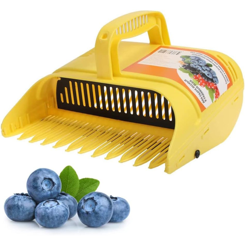 Gardening Tools Rake - Blaubeerpflücker, Beerenpflücker, Rechen mit Kammzähnen, leichtem