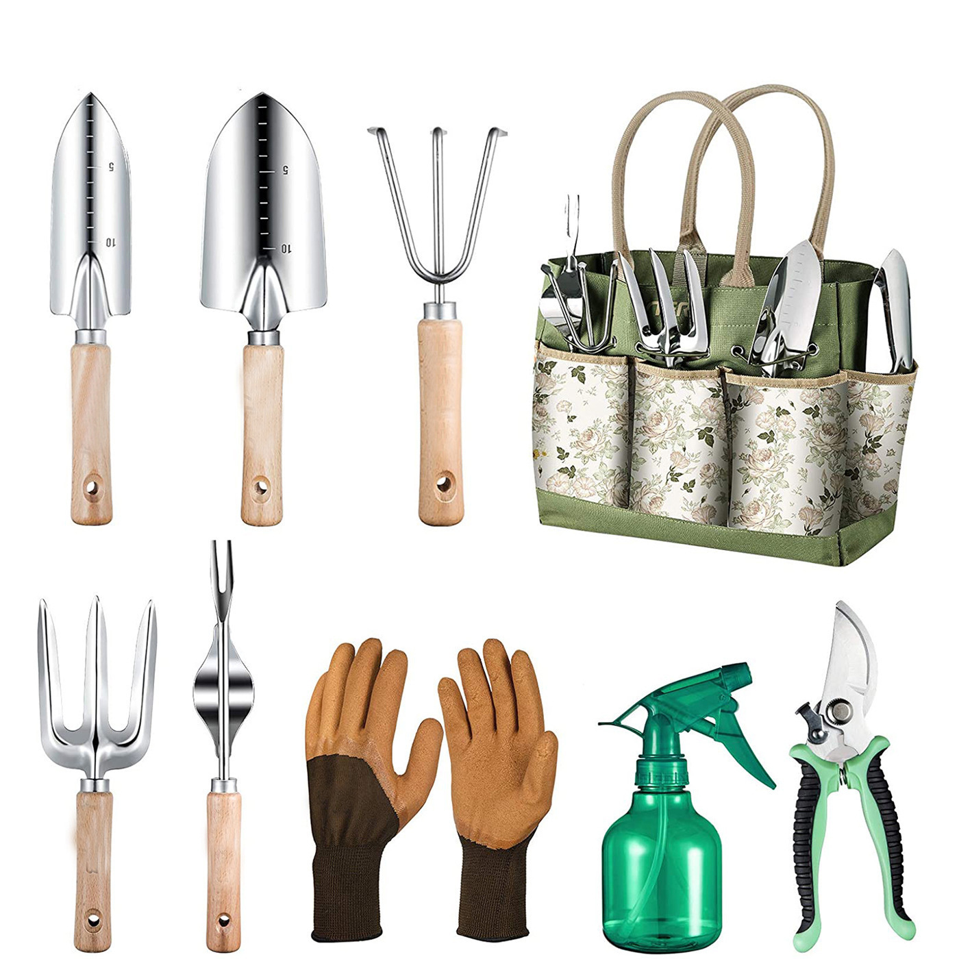 9-teiliges Gartengeräte-Set mi – Gardening Tools Women Bewertung und Preis