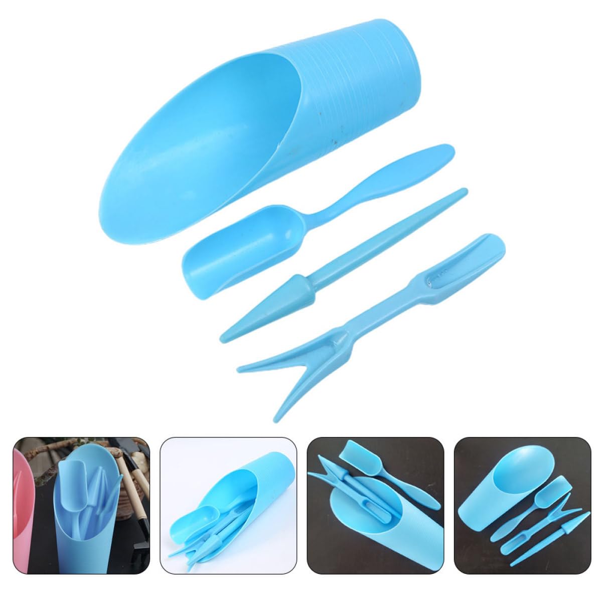 4 teile/satz, Kunststoff Langl – Gardening Tools Spade Bewertung und Preis