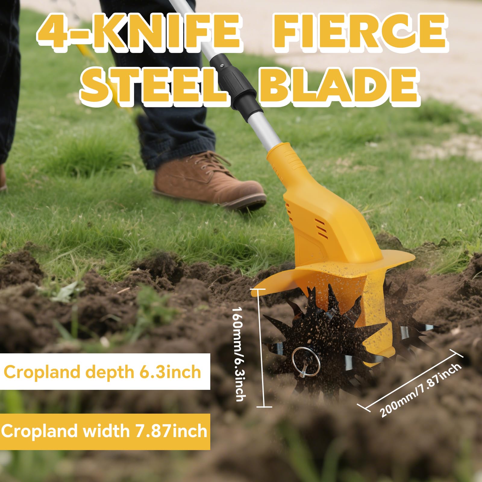 330 U/min Bürstenloser Akku-Bo – Gardening Tools Rake Bewertung und Preis