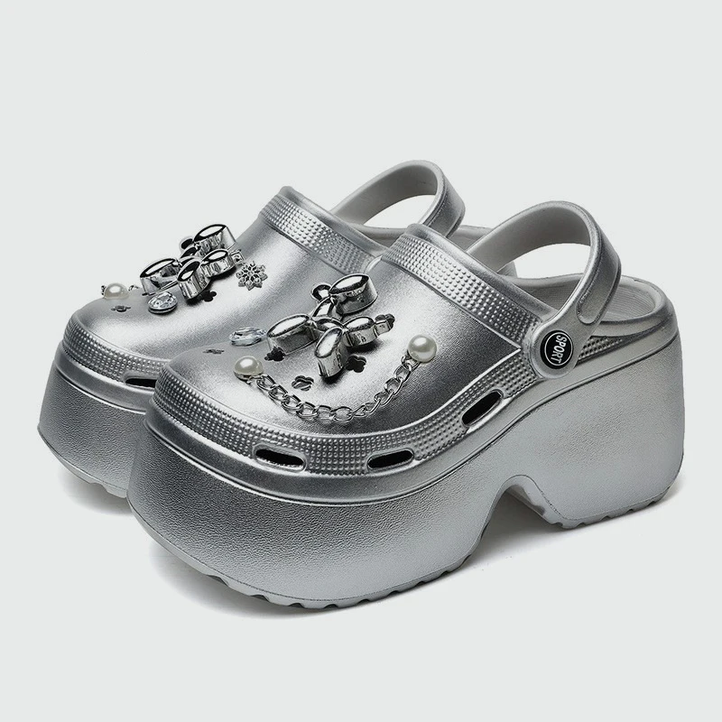 Neue Damen Plateau-Clogs in Si – Gardening Tools Women Bewertung und Preis