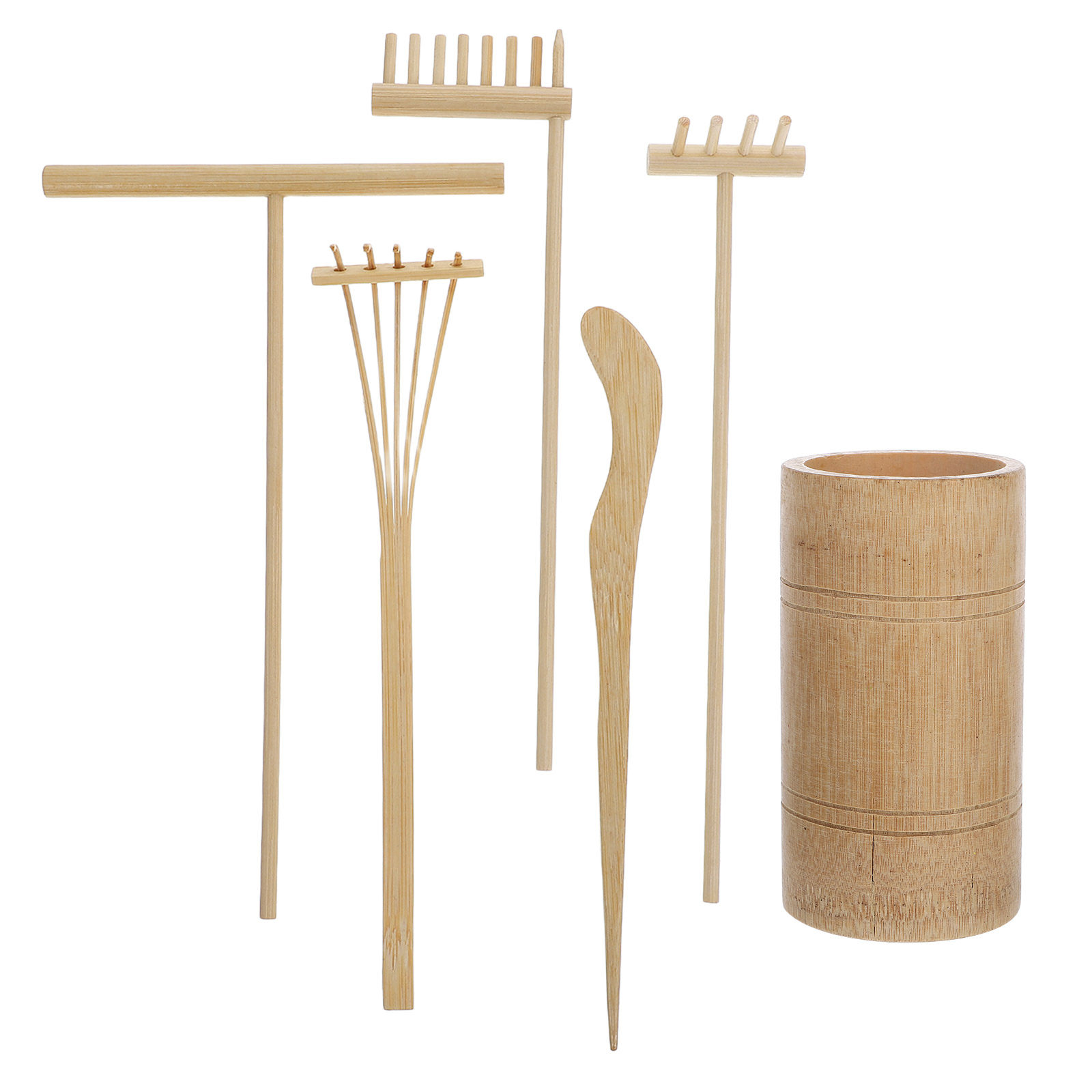 1 Set Zen-Sandrechen-Set aus B – Gardening Tools Rake Bewertung und Preis