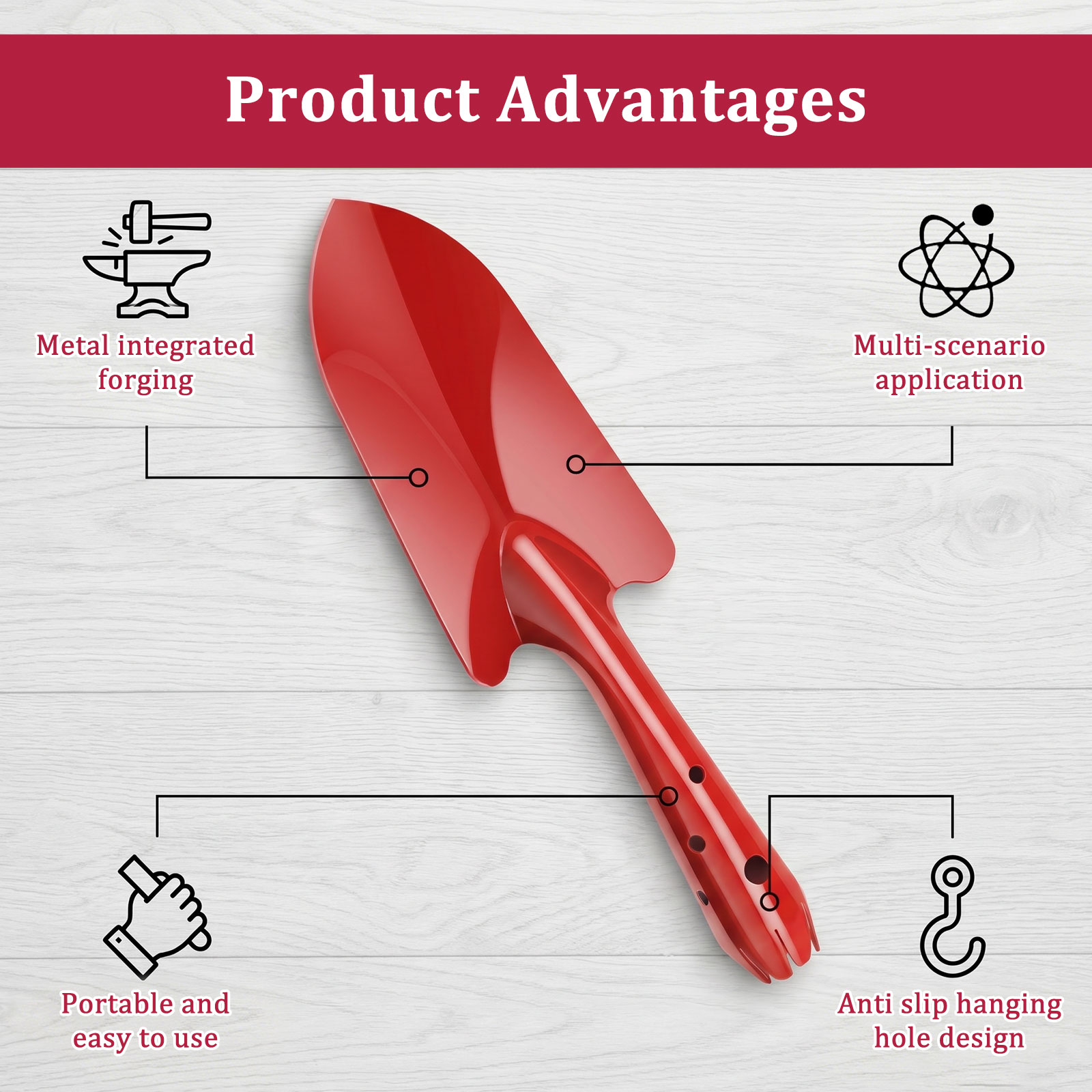 Gartenkelle Rostbeständige Met – Gardening Tools Spade Bewertung und Preis
