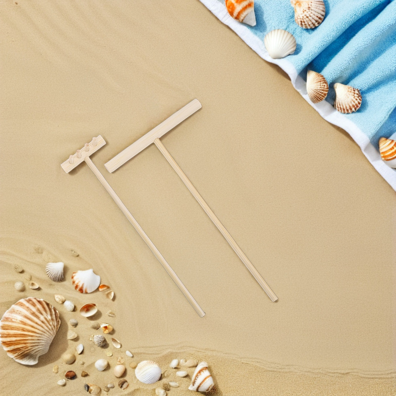 5-teiliges Mini-Bambus-Zen-Gar – Gardening Tools Rake Bewertung und Preis
