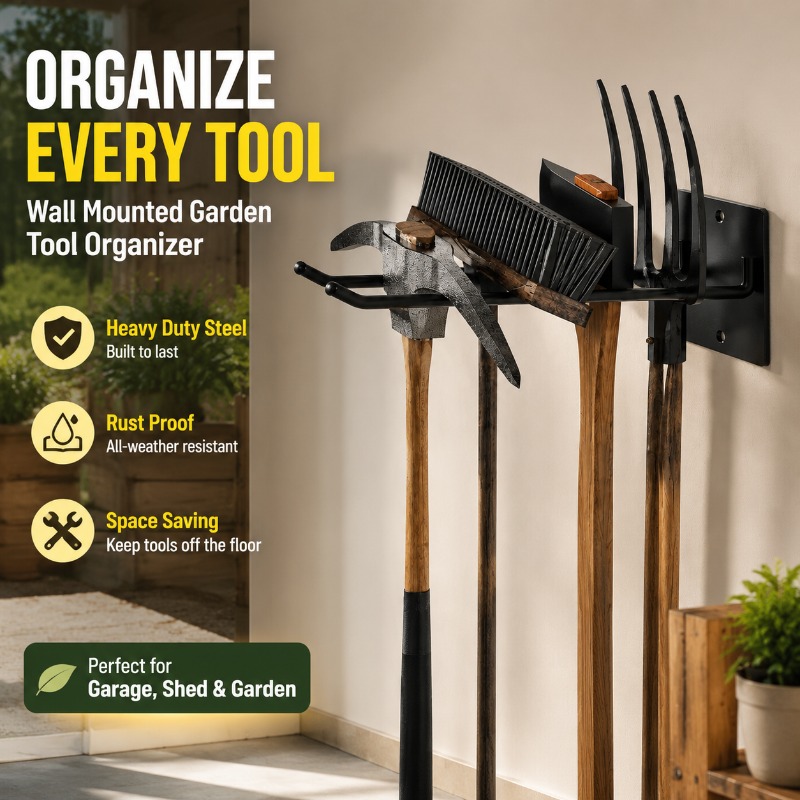 Verstärkter Wandmontierter Gar – Gardening Tools Spade Bewertung und Preis