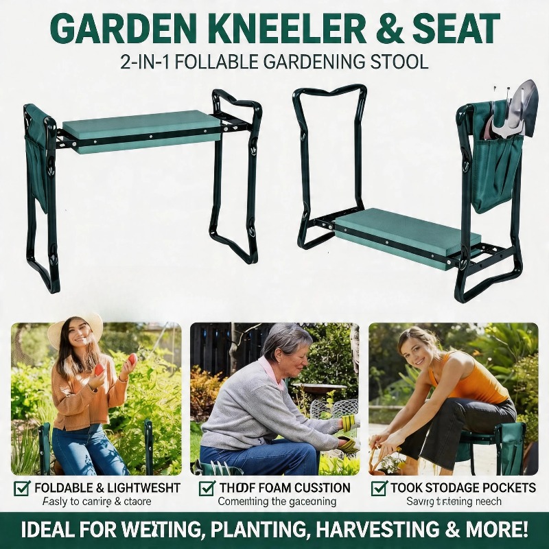 Bestseller 2-in-1 Klappbarer G – Gardening Tools Kit For Sale Bewertung und Preis